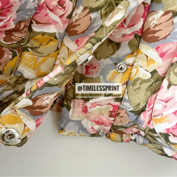 Selkie. The House Coat Jardín de Fleurs/Roses - Picture 6 of 7